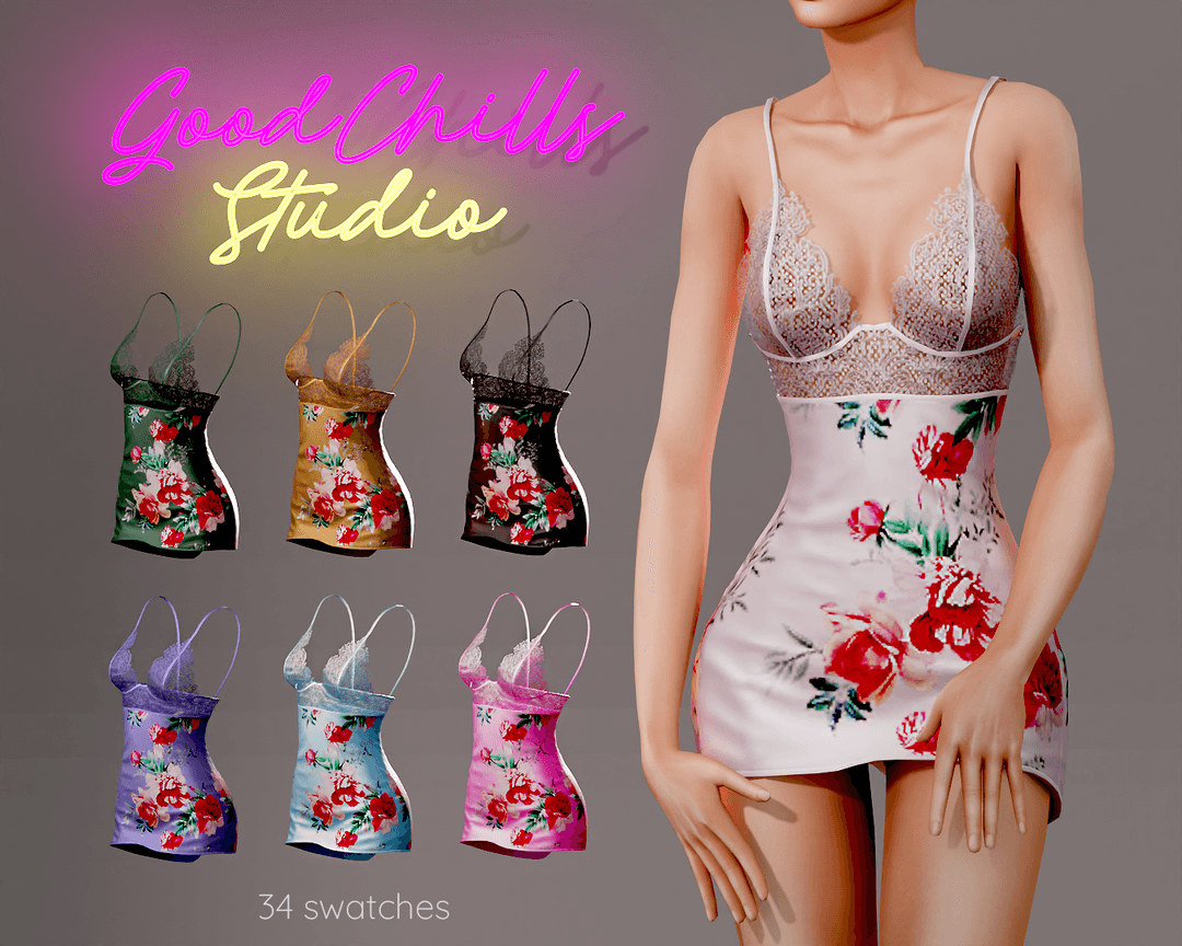 Платье-сорочка October's CC 2023